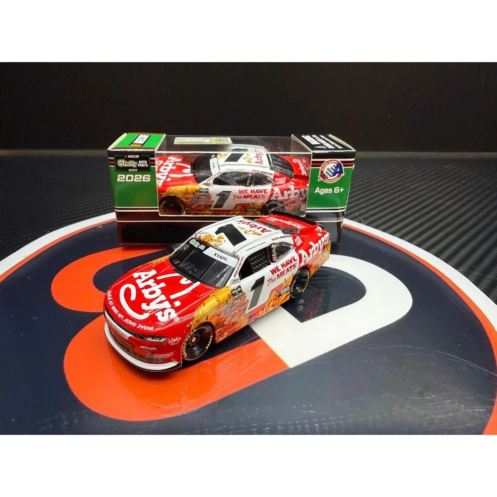 2026 Carson Kvapil 1:64 Arby's NASCAR Diecast